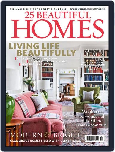 25 Beautiful Homes August 29th, 2012 Digital Back Issue Cover