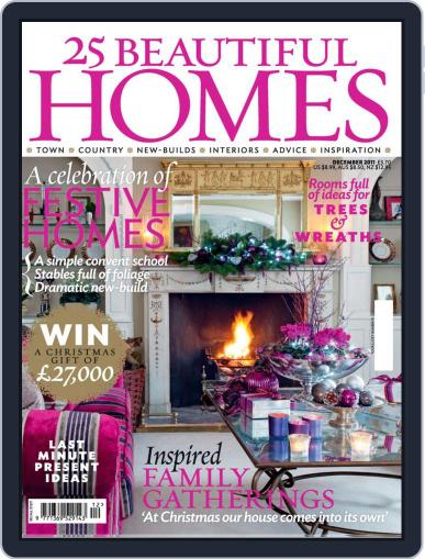 25 Beautiful Homes November 4th, 2011 Digital Back Issue Cover
