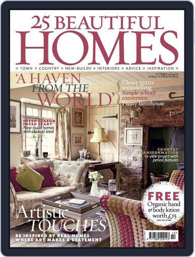 25 Beautiful Homes October 1st, 2011 Digital Back Issue Cover