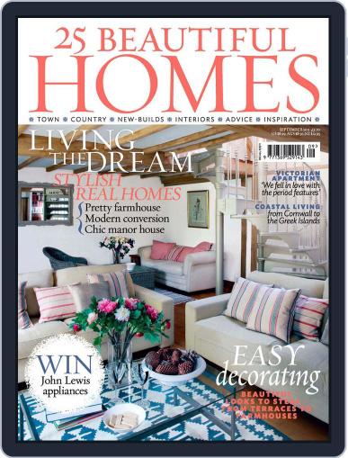 25 Beautiful Homes August 3rd, 2011 Digital Back Issue Cover