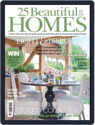 25 Beautiful Homes April 6th, 2011 Digital Back Issue Cover