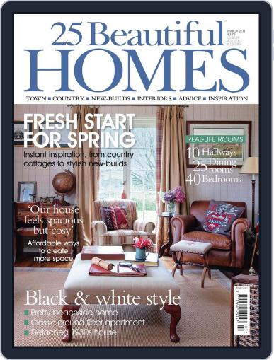 25 Beautiful Homes February 4th, 2011 Digital Back Issue Cover