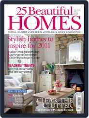 25 Beautiful Homes (Digital) Subscription                    January 12th, 2011 Issue