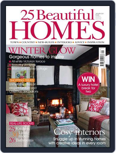 25 Beautiful Homes December 6th, 2010 Digital Back Issue Cover