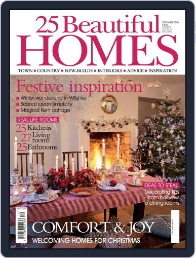 25 Beautiful Homes December 1st, 2010 Digital Back Issue Cover