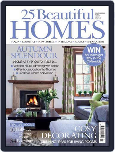 25 Beautiful Homes October 7th, 2010 Digital Back Issue Cover