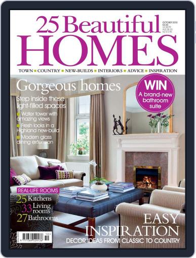 25 Beautiful Homes September 2nd, 2010 Digital Back Issue Cover