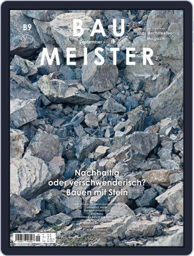 Baumeister September 1st, 2019 Digital Back Issue Cover