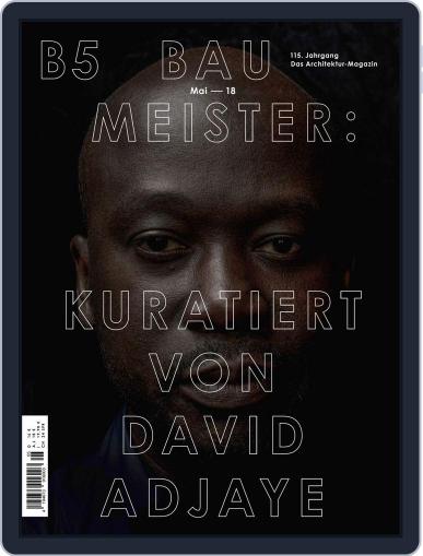 Baumeister May 1st, 2018 Digital Back Issue Cover