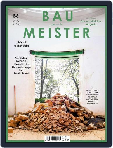 Baumeister June 1st, 2016 Digital Back Issue Cover