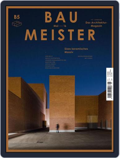 Baumeister May 1st, 2016 Digital Back Issue Cover