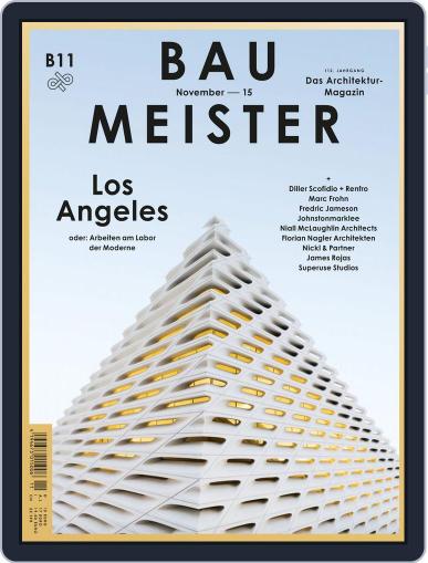 Baumeister November 1st, 2015 Digital Back Issue Cover