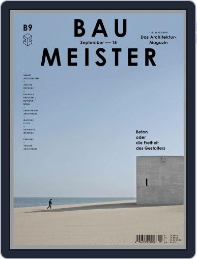 Baumeister September 1st, 2015 Digital Back Issue Cover