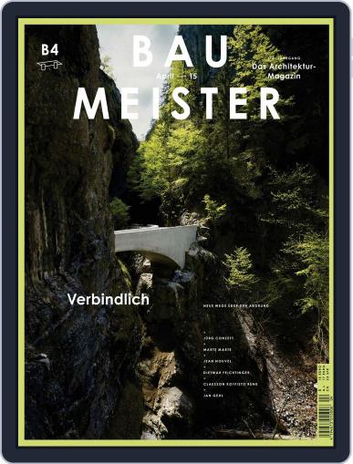 Baumeister March 31st, 2015 Digital Back Issue Cover