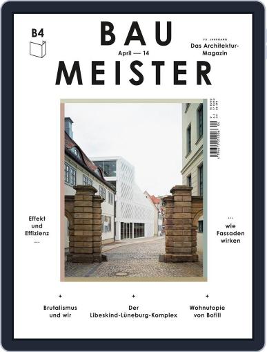 Baumeister April 3rd, 2014 Digital Back Issue Cover