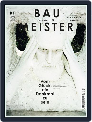 Baumeister November 2nd, 2013 Digital Back Issue Cover