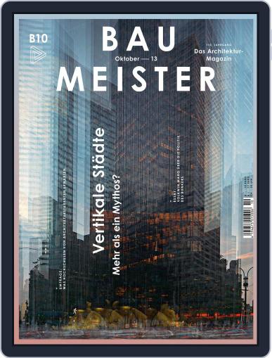 Baumeister September 29th, 2013 Digital Back Issue Cover