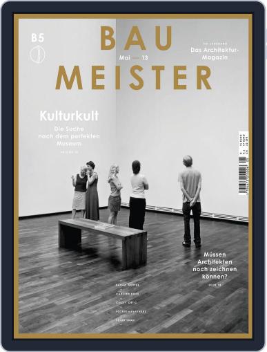 Baumeister April 30th, 2013 Digital Back Issue Cover
