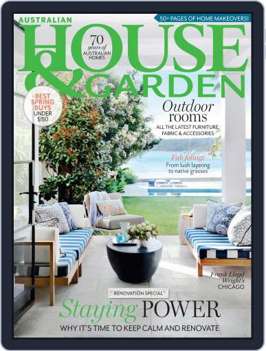 Australian House & Garden October 1st, 2018 Digital Back Issue Cover