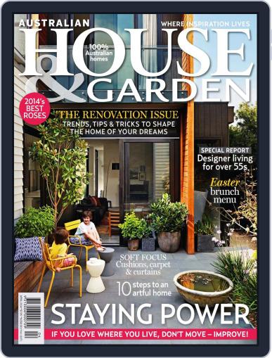 Australian House & Garden March 2nd, 2014 Digital Back Issue Cover