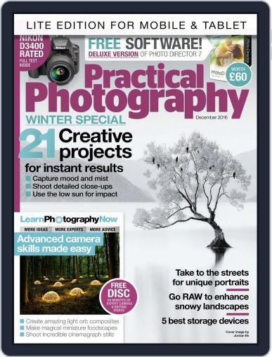 Practical Photography: Lite December 1st, 2016 Digital Back Issue Cover
