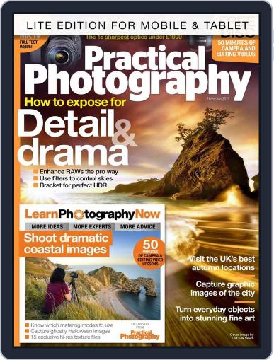 Practical Photography: Lite November 1st, 2016 Digital Back Issue Cover