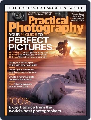 Practical Photography: Lite December 23rd, 2015 Digital Back Issue Cover