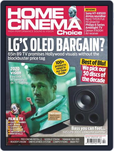 Home Cinema Choice February 1st, 2020 Digital Back Issue Cover