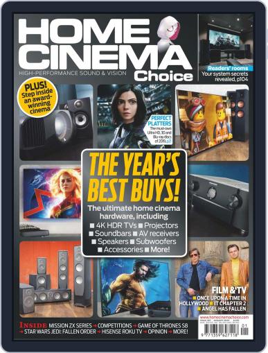 Home Cinema Choice January 1st, 2020 Digital Back Issue Cover