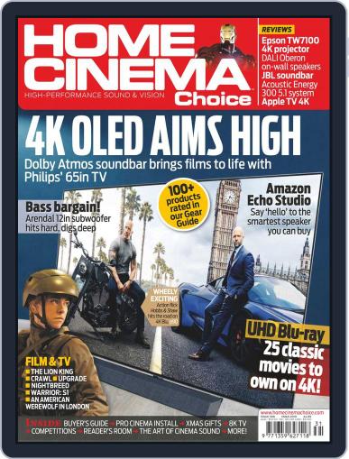 Home Cinema Choice November 21st, 2019 Digital Back Issue Cover