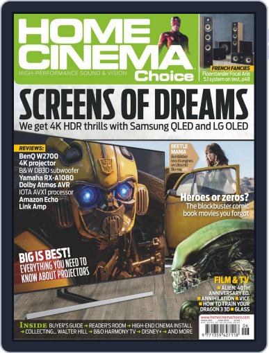 Home Cinema Choice June 1st, 2019 Digital Back Issue Cover