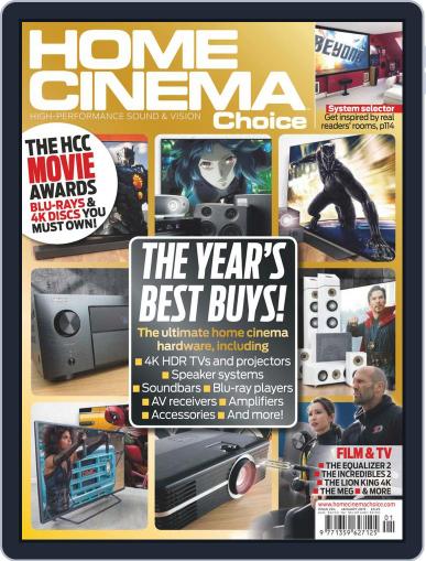 Home Cinema Choice January 1st, 2019 Digital Back Issue Cover