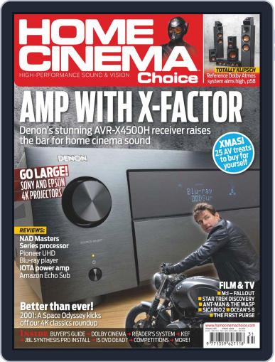 Home Cinema Choice November 22nd, 2018 Digital Back Issue Cover
