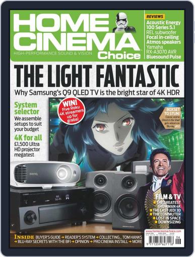 Home Cinema Choice June 1st, 2018 Digital Back Issue Cover