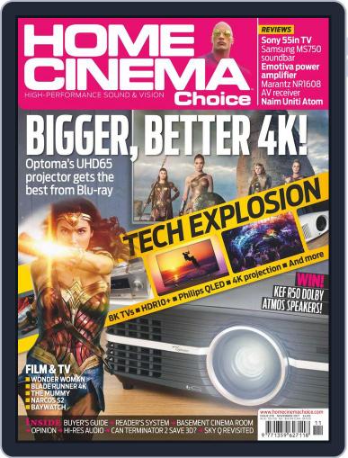 Home Cinema Choice November 1st, 2017 Digital Back Issue Cover