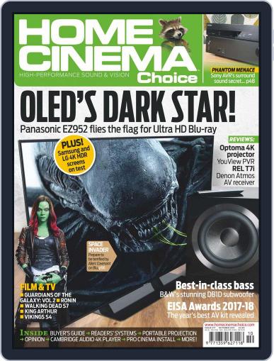 Home Cinema Choice October 1st, 2017 Digital Back Issue Cover