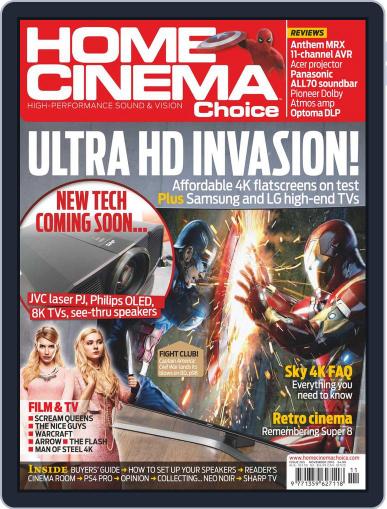 Home Cinema Choice November 1st, 2016 Digital Back Issue Cover