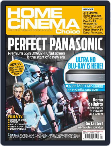 Home Cinema Choice April 14th, 2016 Digital Back Issue Cover