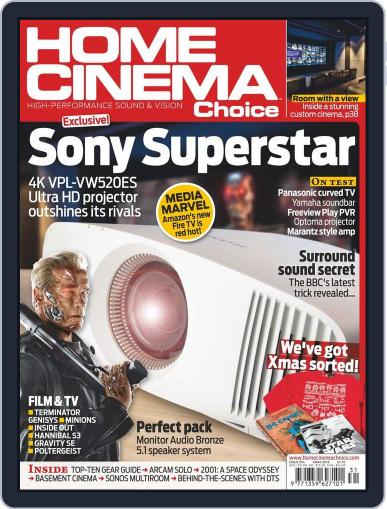 Home Cinema Choice November 19th, 2015 Digital Back Issue Cover