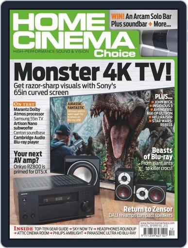 Home Cinema Choice October 22nd, 2015 Digital Back Issue Cover