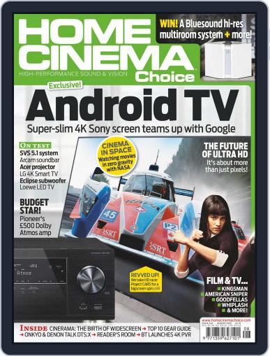 Home Cinema Choice August 1st, 2015 Digital Back Issue Cover