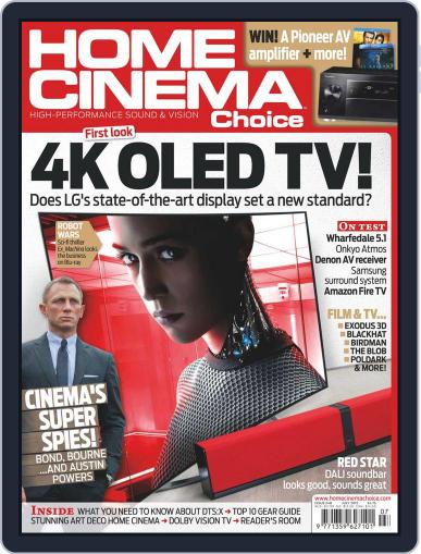 Home Cinema Choice July 1st, 2015 Digital Back Issue Cover