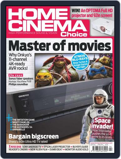 Home Cinema Choice April 1st, 2015 Digital Back Issue Cover