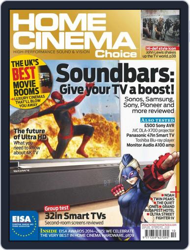 Home Cinema Choice August 21st, 2014 Digital Back Issue Cover