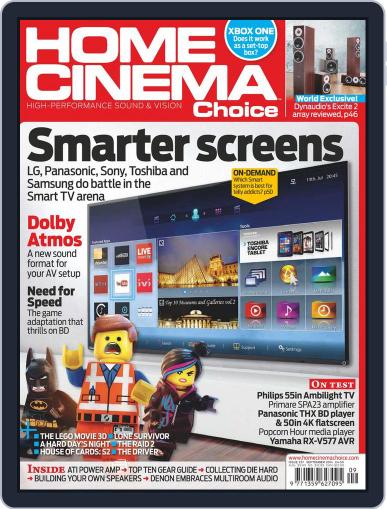 Home Cinema Choice July 25th, 2014 Digital Back Issue Cover