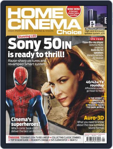 Home Cinema Choice April 4th, 2014 Digital Back Issue Cover
