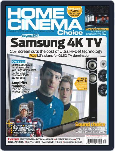 Home Cinema Choice September 18th, 2013 Digital Back Issue Cover