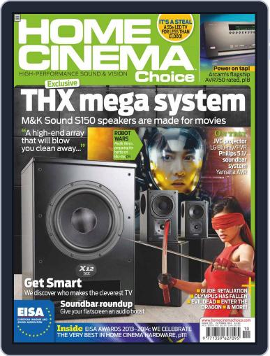 Home Cinema Choice August 21st, 2013 Digital Back Issue Cover