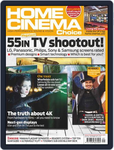 Home Cinema Choice July 24th, 2013 Digital Back Issue Cover