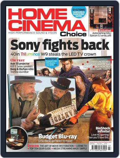 Home Cinema Choice May 29th, 2013 Digital Back Issue Cover